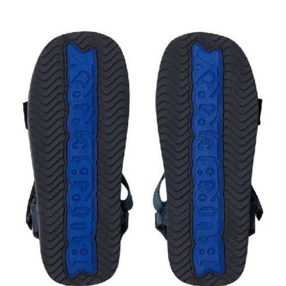 Burberry Navy and Black Strap Sandals - Picture 2 of 8